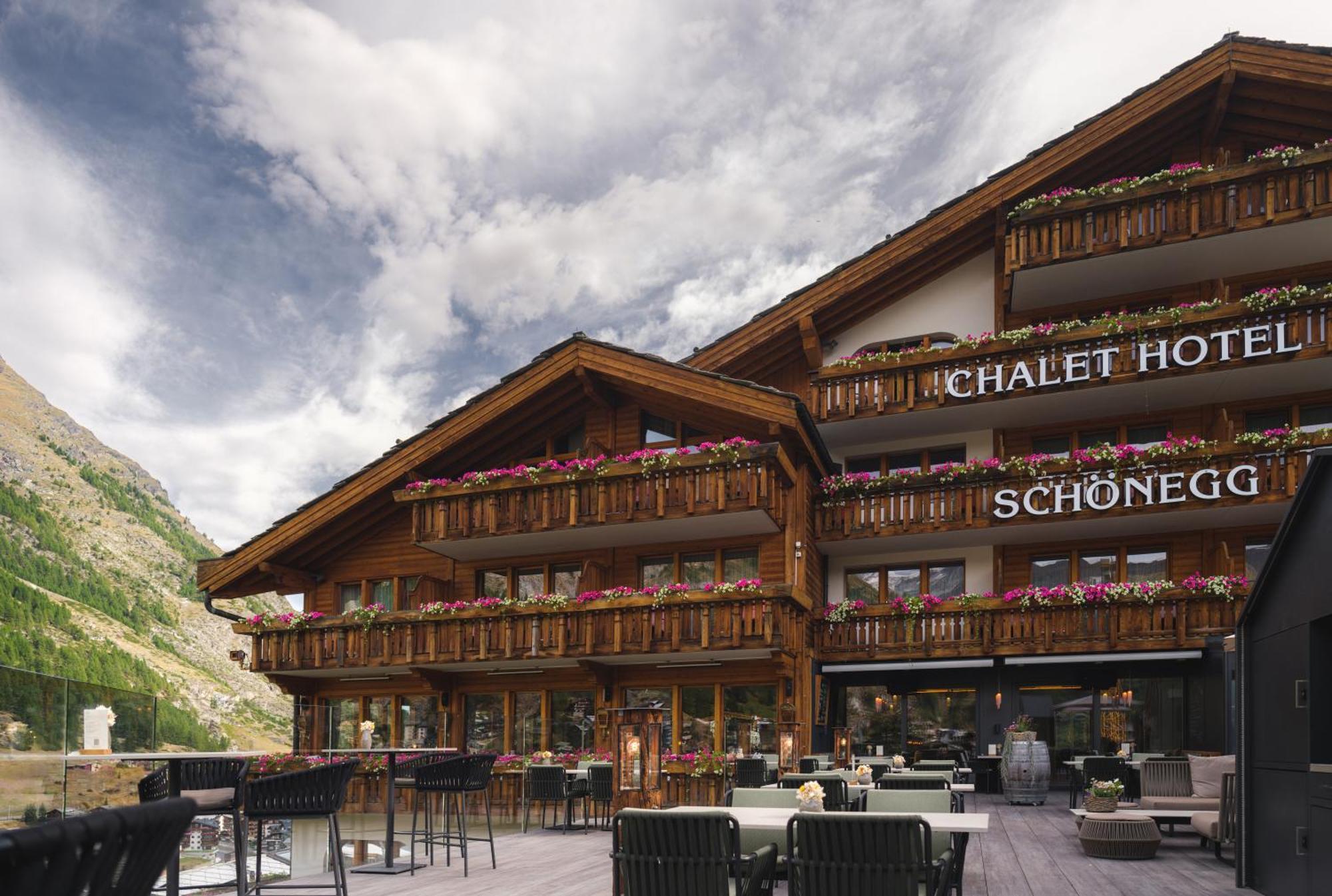 Relais & Chateaux Schoenegg Цермат Екстериор снимка