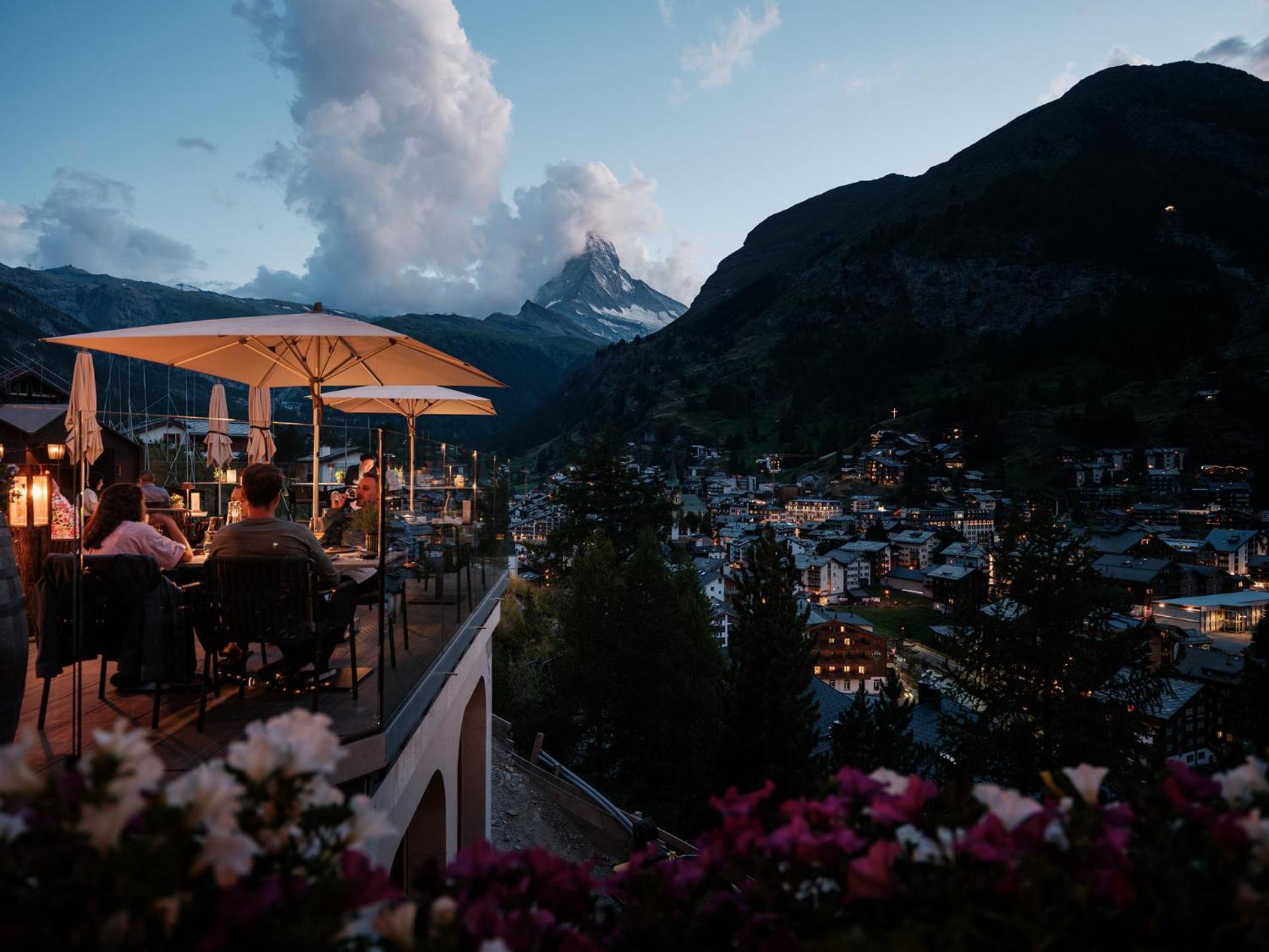 Relais & Chateaux Schoenegg Цермат Екстериор снимка
